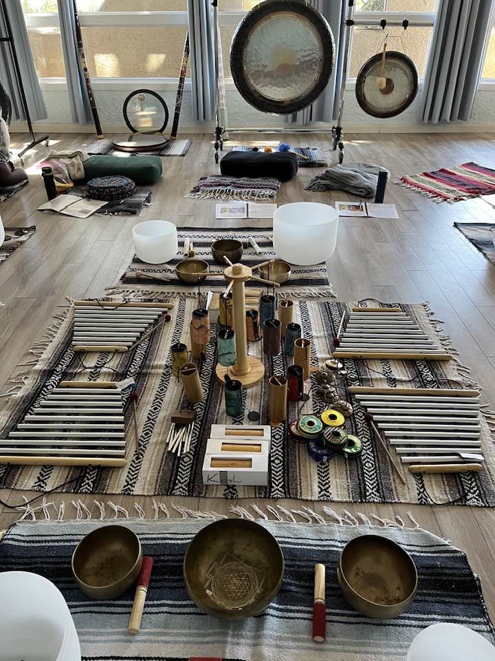 instruments instruments used in sound bath